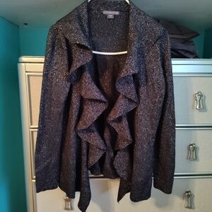 Covington Women's Sparkling Black Cardigan